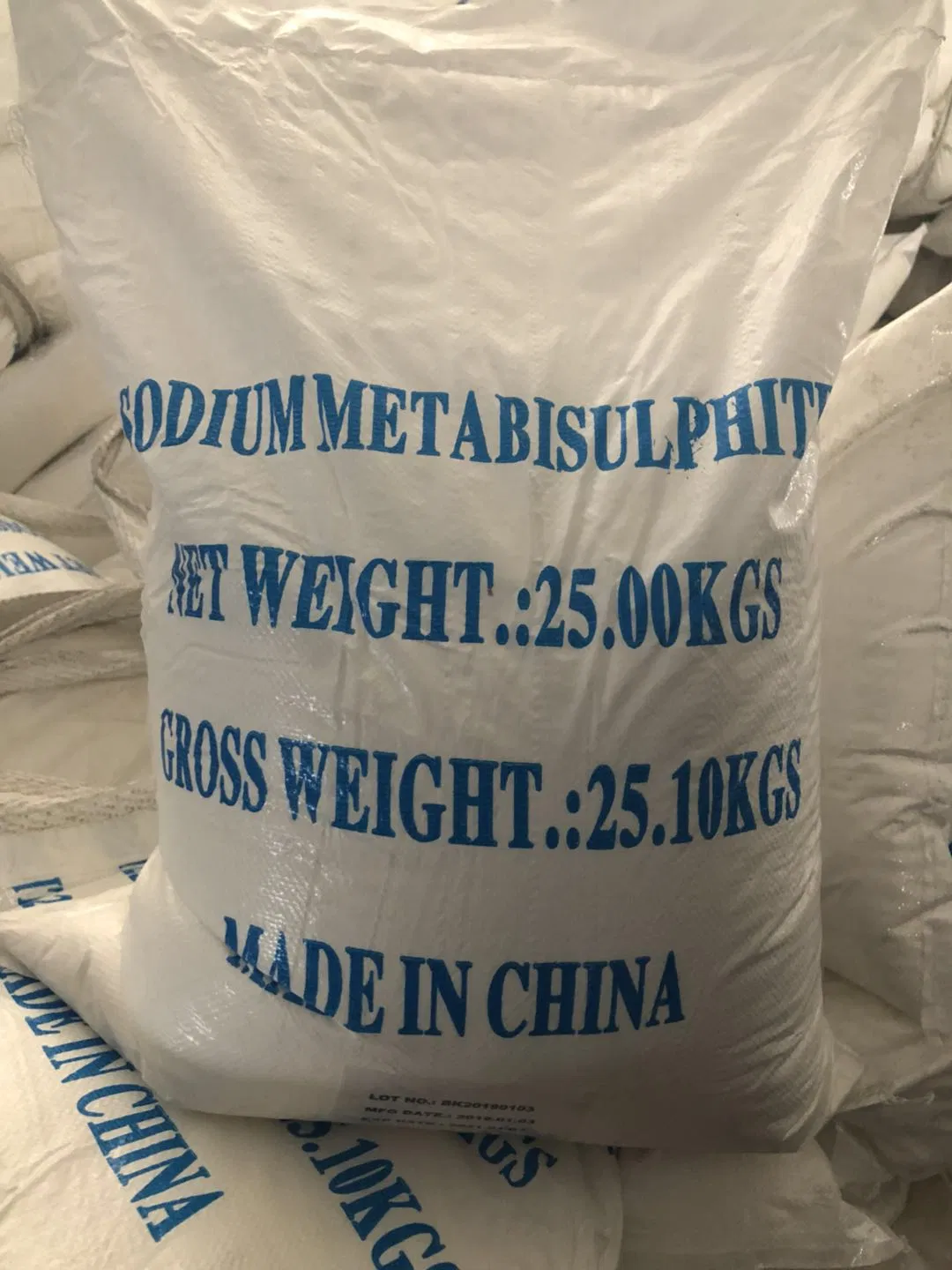 Food Grade 97% Sodium Metabisulfite Industrial Grade Factory Price